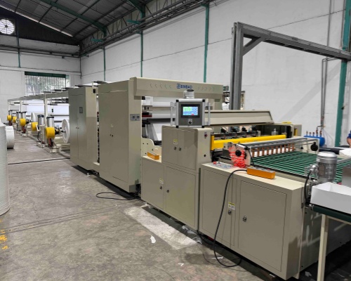 Máquina Cortadora de Bobinas de Papel en Hojas a Medida para Papel Alimentario y Envoltorios de Hamb